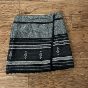 Stylish Black and Gray Women's Skirt